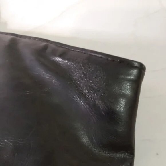 Cream Black Hat, Black Purse, Silver Purple Earrings, Wet Hair Brush - Picture 7 of 16